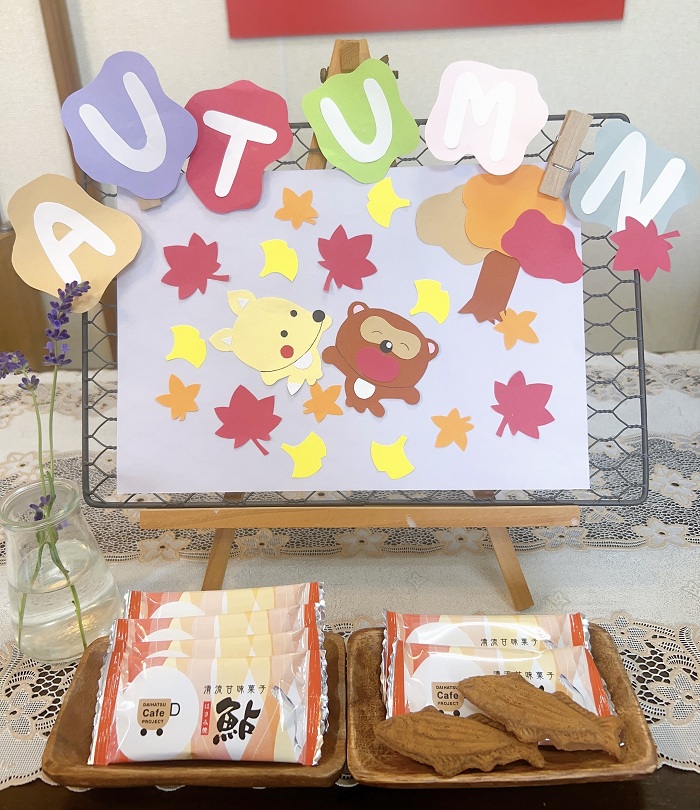 今月のおもてなしスイーツのご紹介です!